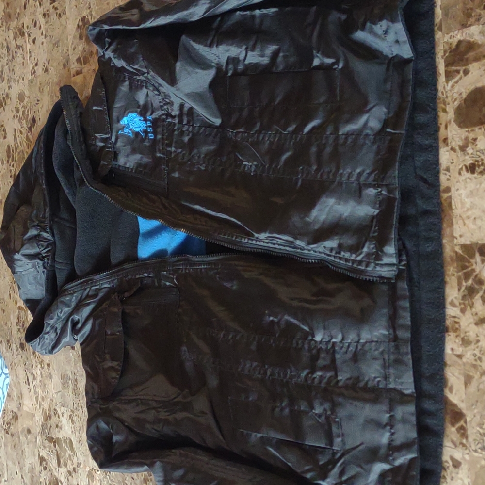 Youth Large Reversable Fleece Jacket full zipper